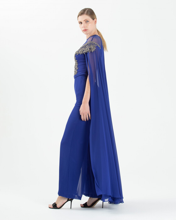 Jumpsuit cheap cape dress