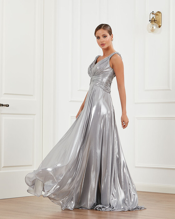 Slitted  Evening Dress