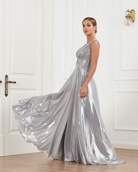 Slitted  Evening Dress