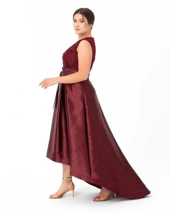 Plus Size A-Line Evening Dress