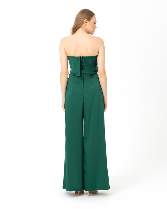 Green store dress jumpsuit