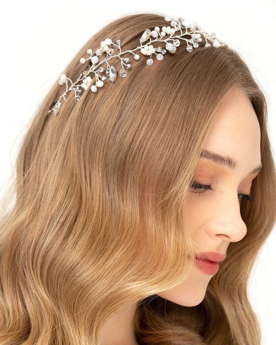 Karışık Taşlı Saç Aksesuarı