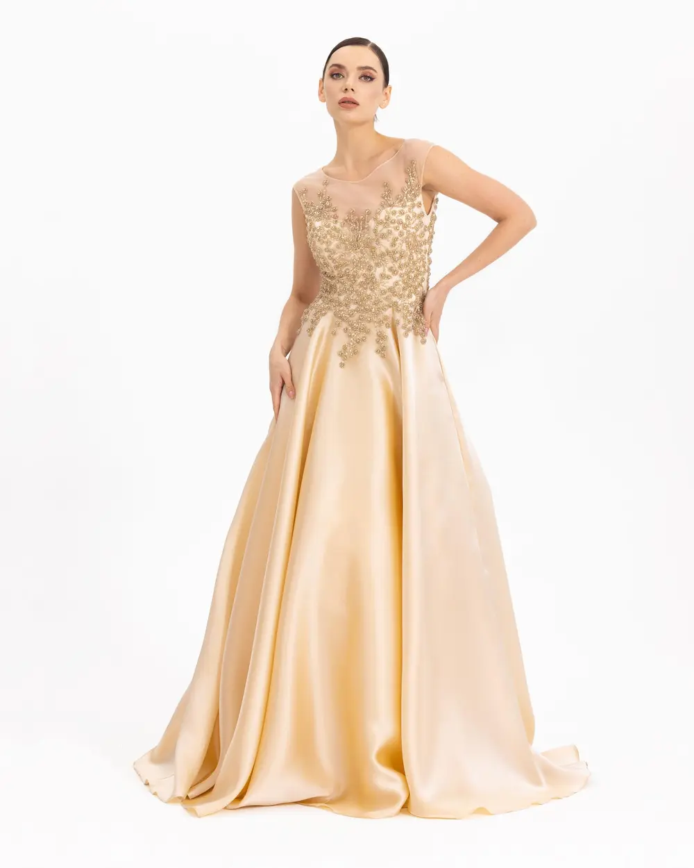 Mermaid Gold Long Evening Formal Dress Off the Shoulder Party Prom Gown  Custom | eBay